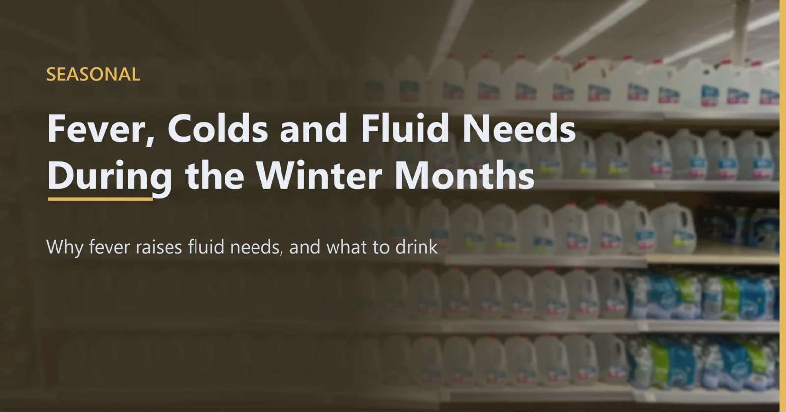 Cold and Flu Season During the Winter Months